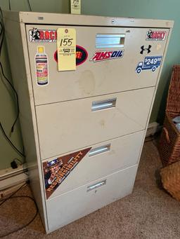 4-drawer file cabinet