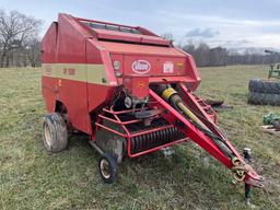 VICON RP 1510 ROUND BALER, NO MONITOR, TWINE, 5 X 6 BALE