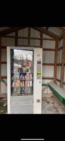 2 machines ( 1 pop and 1 snack )