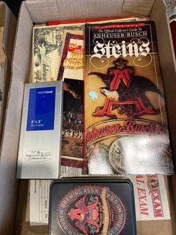 Budweiser Guides, Tins, Coasters
