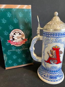 (3) Anheuser Busch Steins