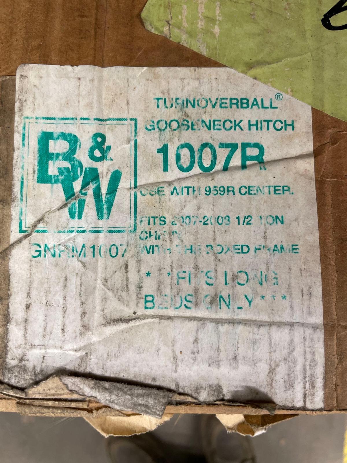 BW turnover ball gooseneck hitch