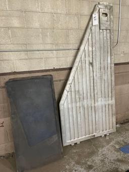 alum slant trailer divider