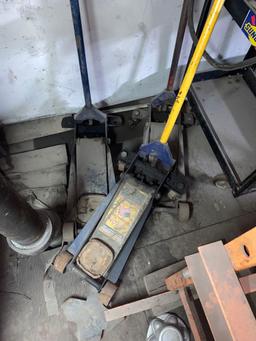 H press - 3 floor jacks need work
