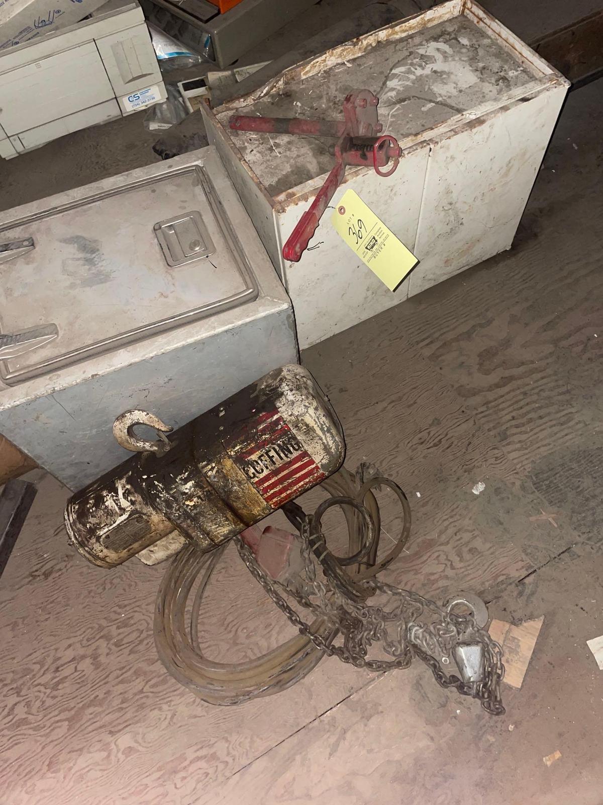 2 hoists - misc aluminum