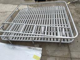 Aluminum trailer rack - ladder - 4x2 aluminum sheets