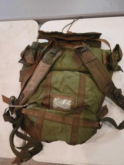 Military field bag and harness | Proxibid