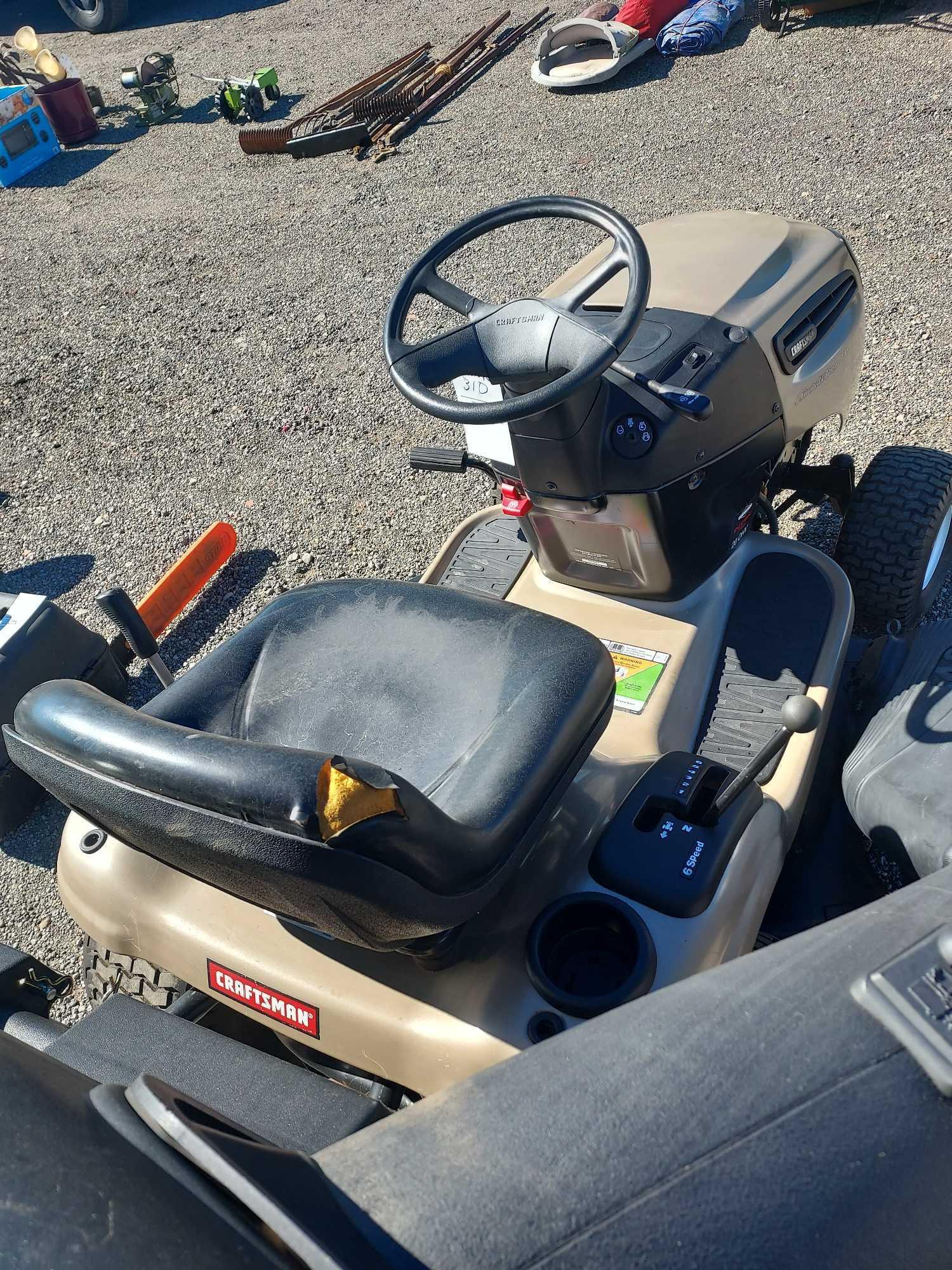 Craftsman DLS3500 Limited Edition VTS Riding Proxibid