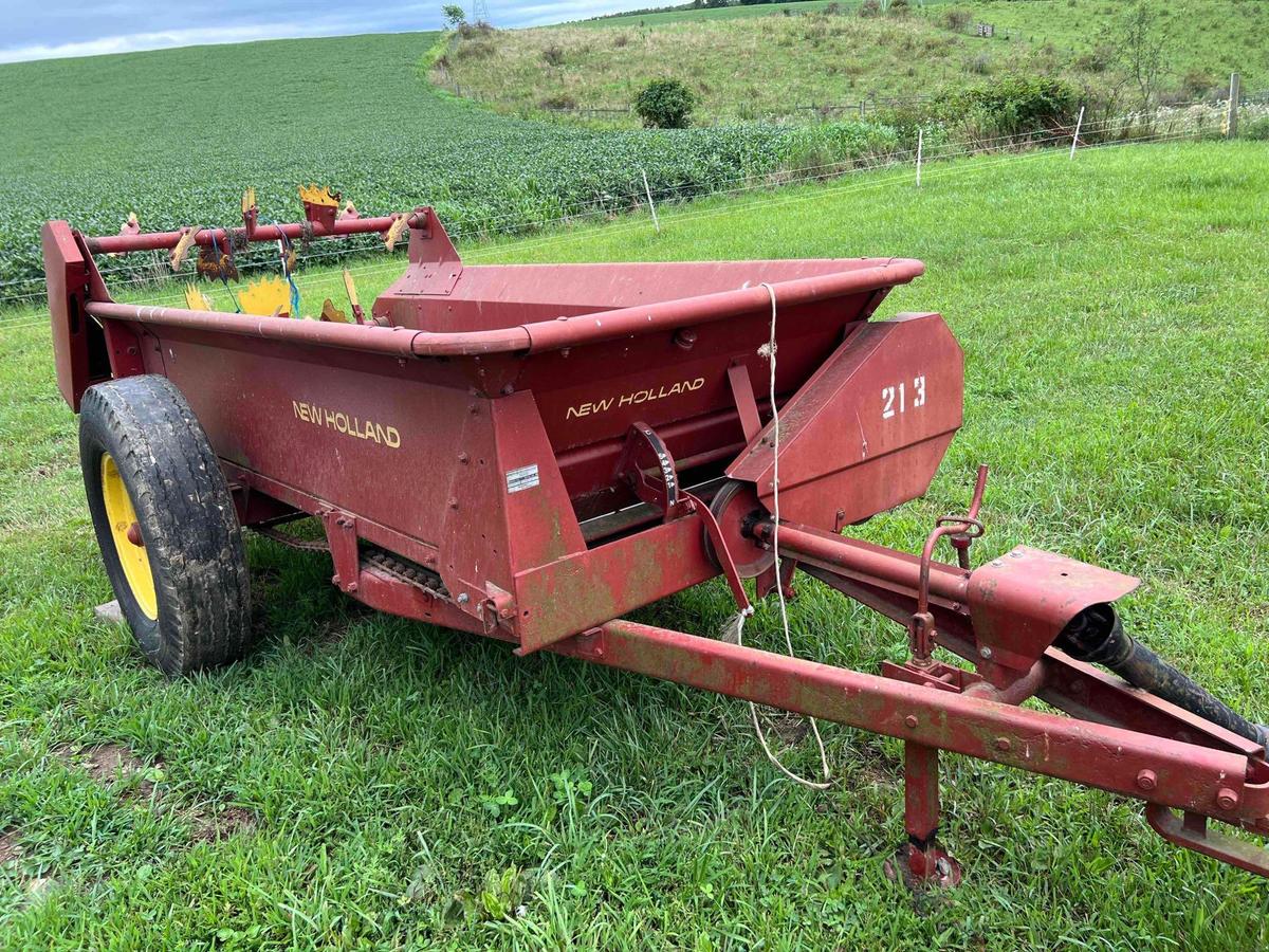 New Holland model 213 manure spreader