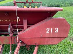 New Holland model 213 manure spreader