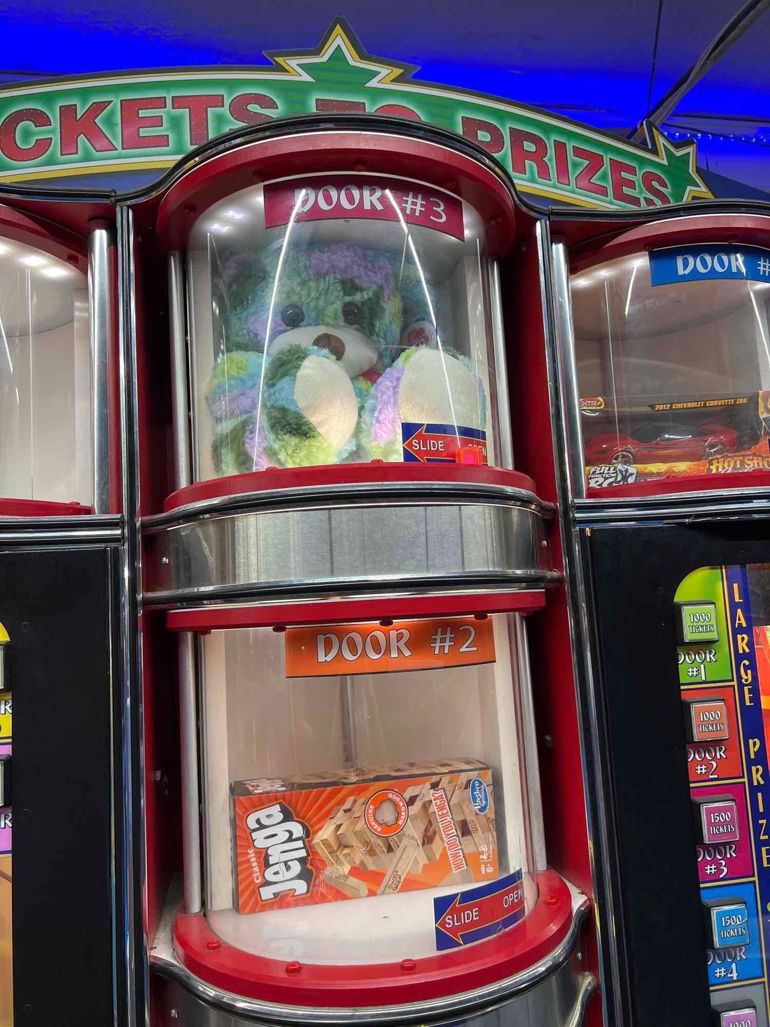 Ticket To Prize Center Prize Dispenser