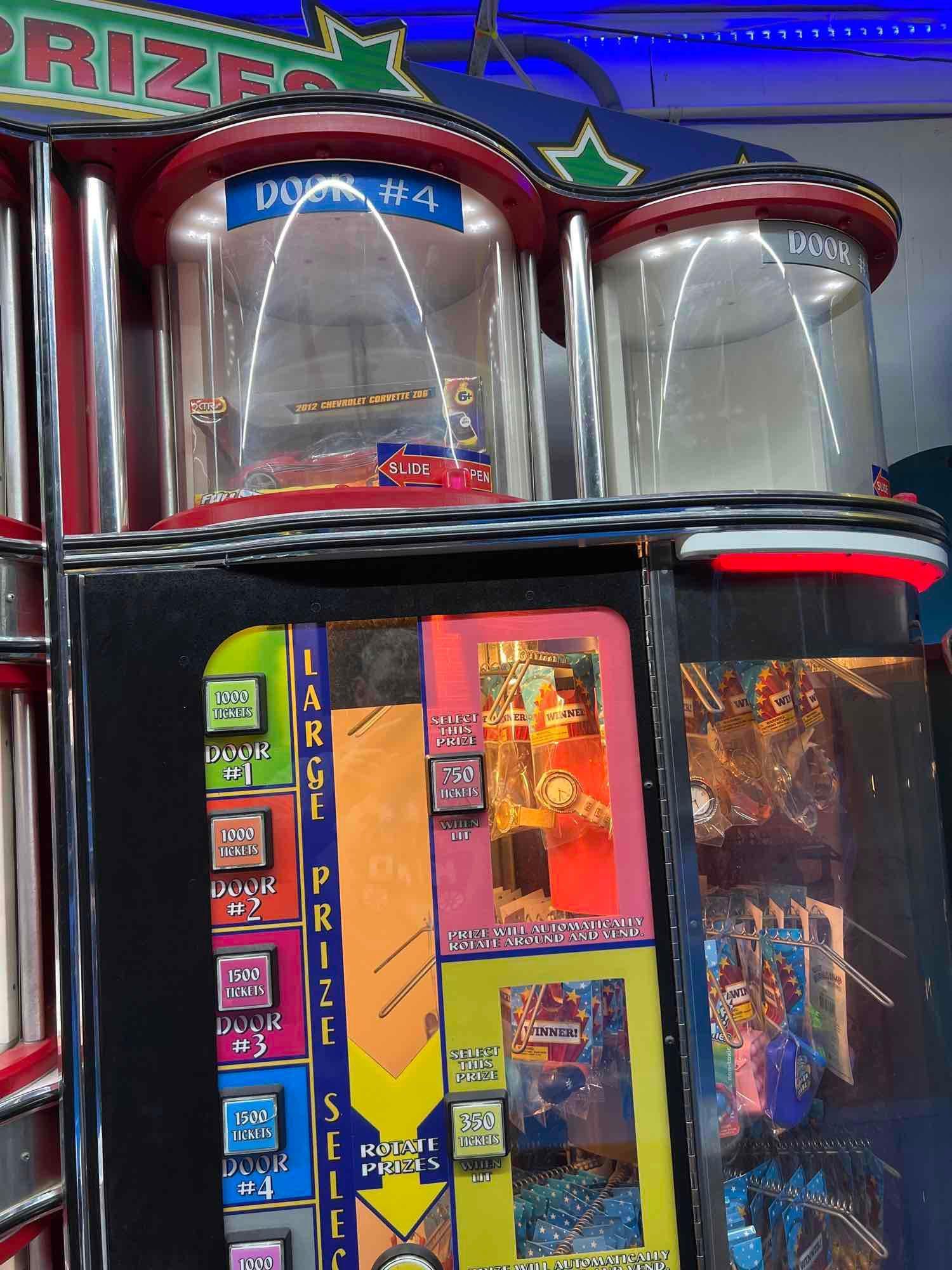 Ticket To Prize Center Prize Dispenser