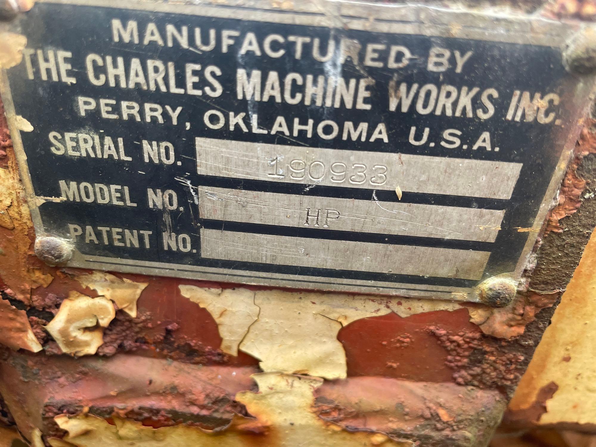 Ditch Witch hydraulic boring machine