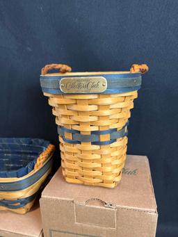 (4) Longaberger collectors club baskets