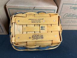 (4) Longaberger collectors club baskets