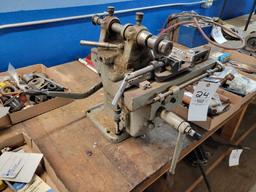 Horizontal table top milling machine