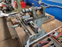 Horizontal table top milling machine
