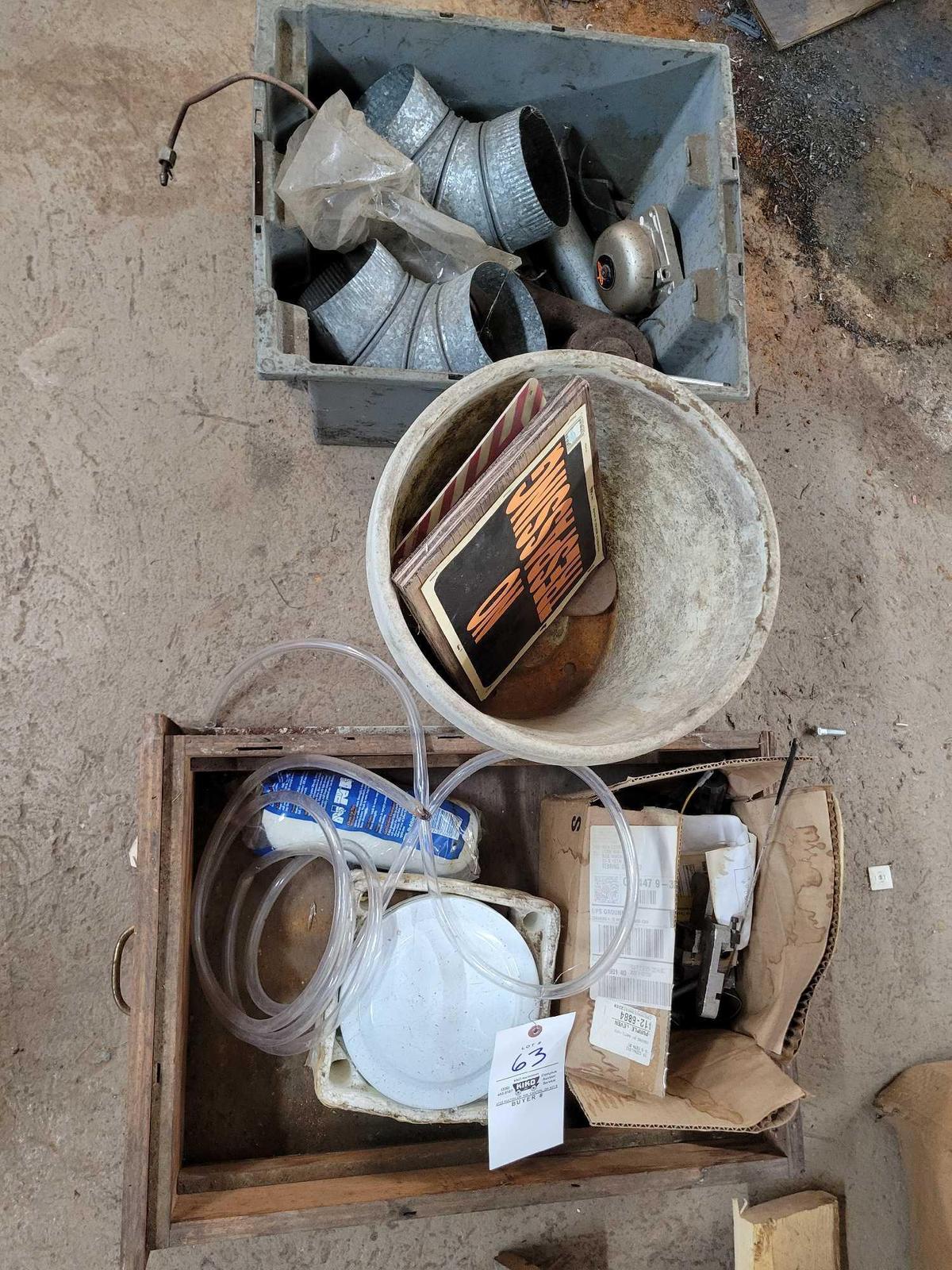 ducts, bell, signs, hardware