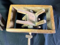 Pair of early yarn winders