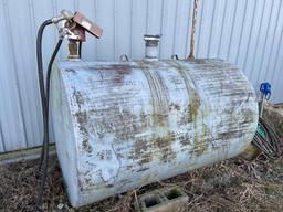 500 Gal Diesel Fuel Storage Tank With Electric Fill Rite Fuel Pump