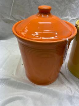 (4) Fiesta canisters