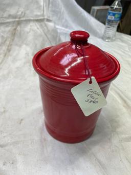 (4) Fiesta canisters