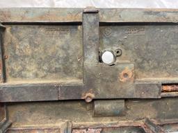 Early post box doors with eagle