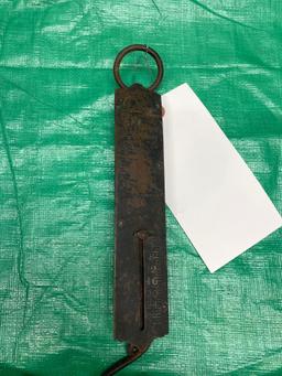 Early 30 lb hanging scale