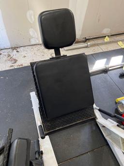 York Barbell Hack Squat and Leg Press Machine