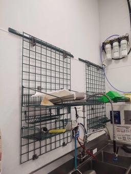 Antimicrobial Coated Wall Shelving