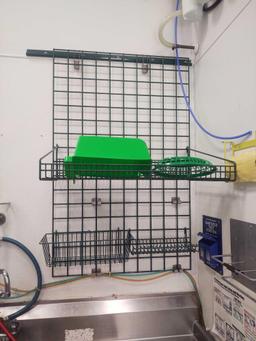 Antimicrobial Coated Wall Shelving