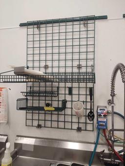 Antimicrobial Coated Wall Shelving