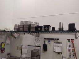 Antimicrobial Coated Wall Shelving