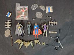 Microman DC Superheroes Batman Superman Takara