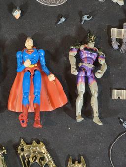 Microman DC Superheroes Batman Superman Takara