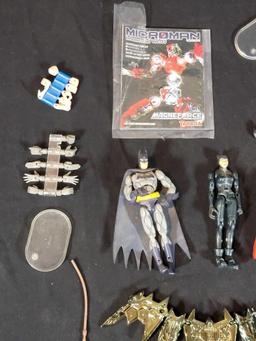 Microman DC Superheroes Batman Superman Takara