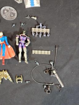 Microman DC Superheroes Batman Superman Takara