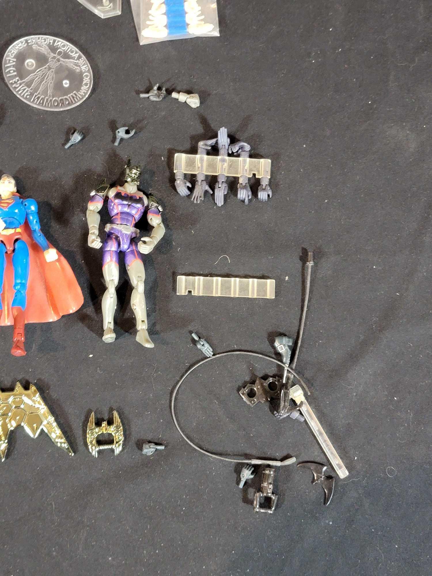 Microman DC Superheroes Batman Superman Takara