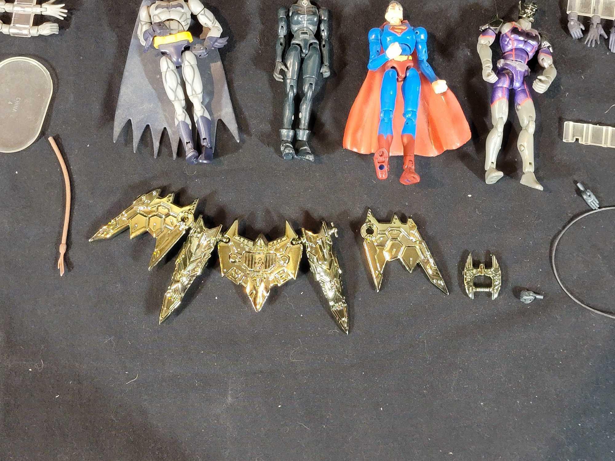 Microman DC Superheroes Batman Superman Takara