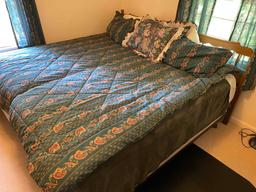 (2) Twin beds with 2 dressers with mirrors, 2 night stands
