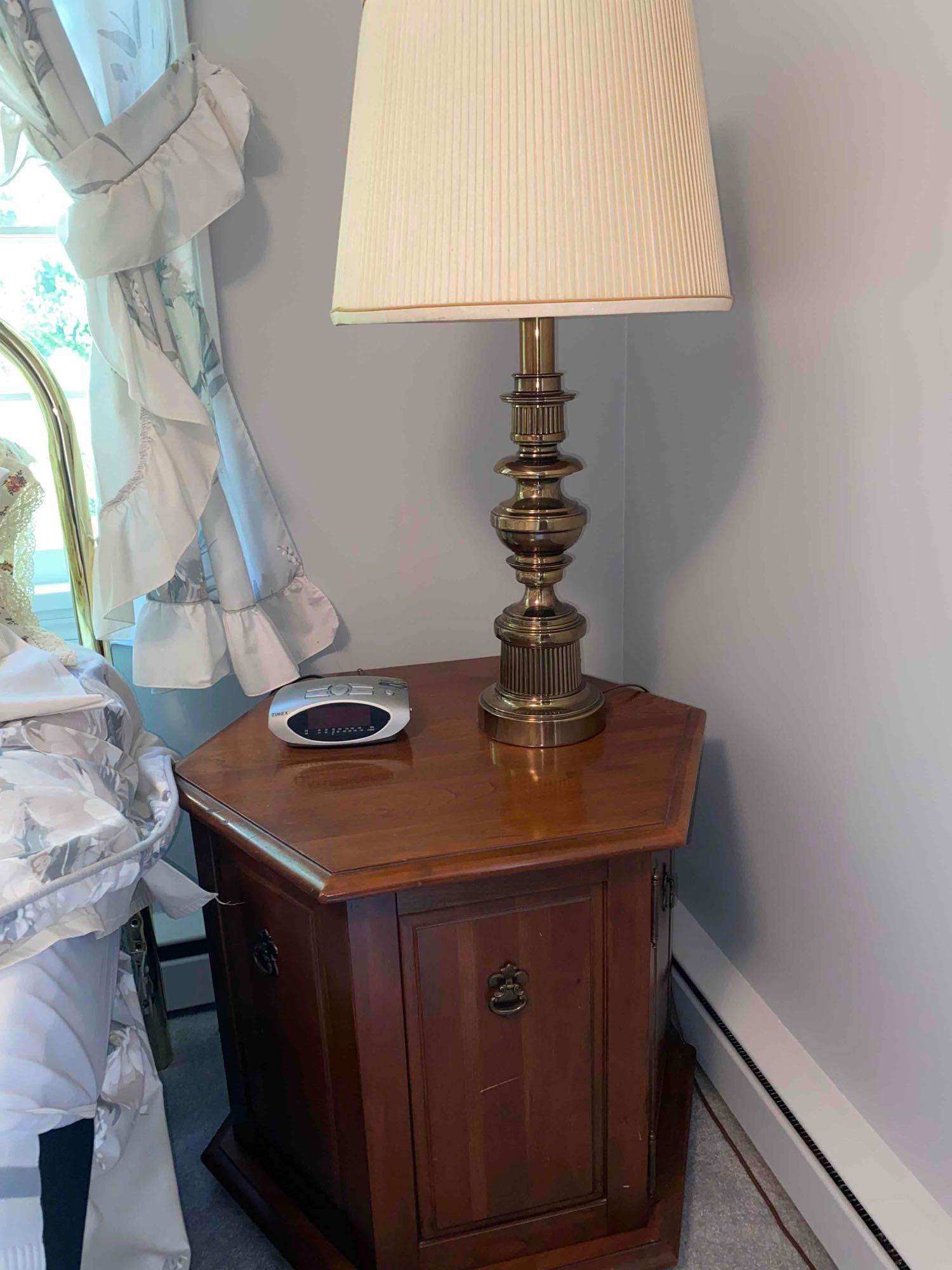 (2) Twin beds with 2 dressers with mirrors, 2 night stands