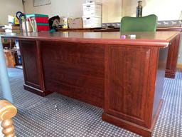 Executive Desk w/ Credenza