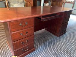 Executive Desk w/ Credenza