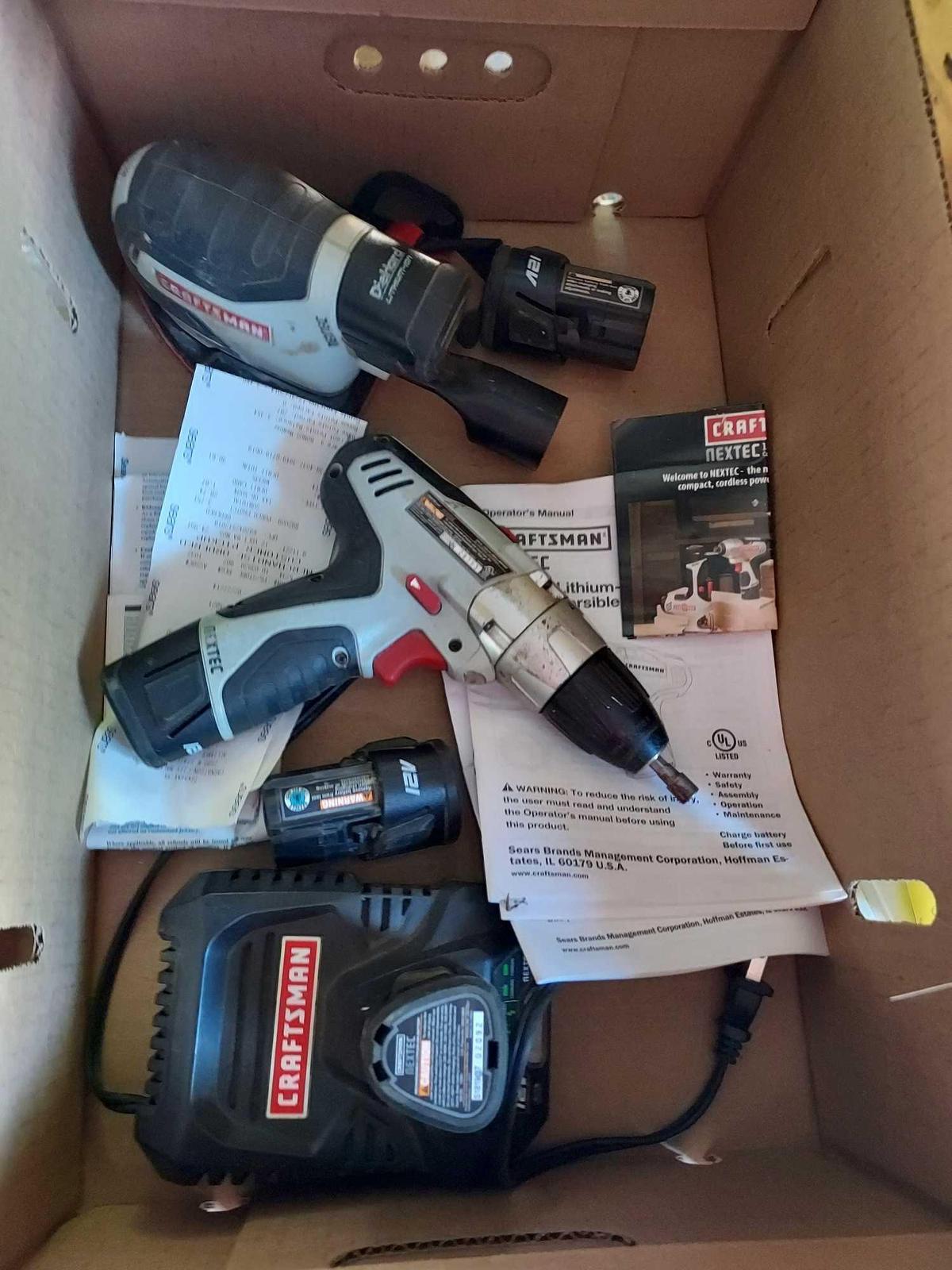 Craftsman Nextec Cordless Sander & Drill