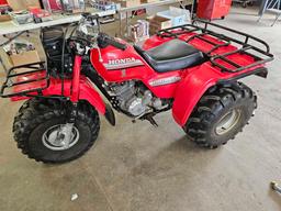 Honda big red 3 wheeler, runs