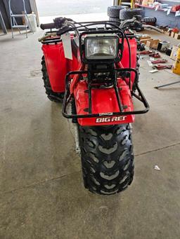Honda big red 3 wheeler, runs