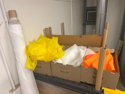 Assorted Fine And Corse Mesh - Plastic Shelves
