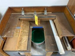 Homemade Screen Print Desk