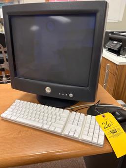 Dell Monitor, Keyboard, Hard Drive