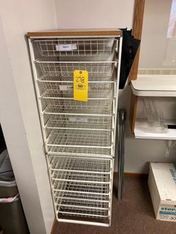 Wire Bin Cabinet